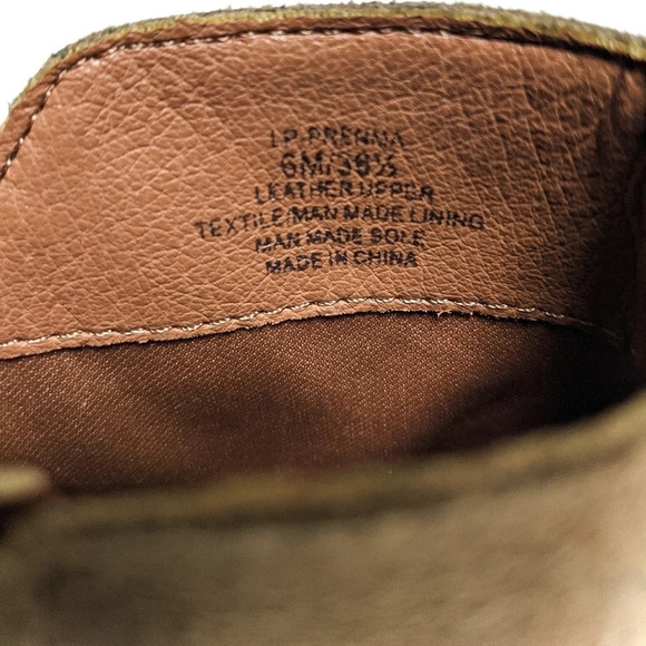 Lucky Brand Prenma Suede Tan Ankle Bootie size 6 - Picture 3 of 7